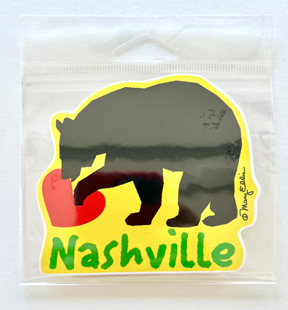 Nashville Tennessee Giant Bear Sticker