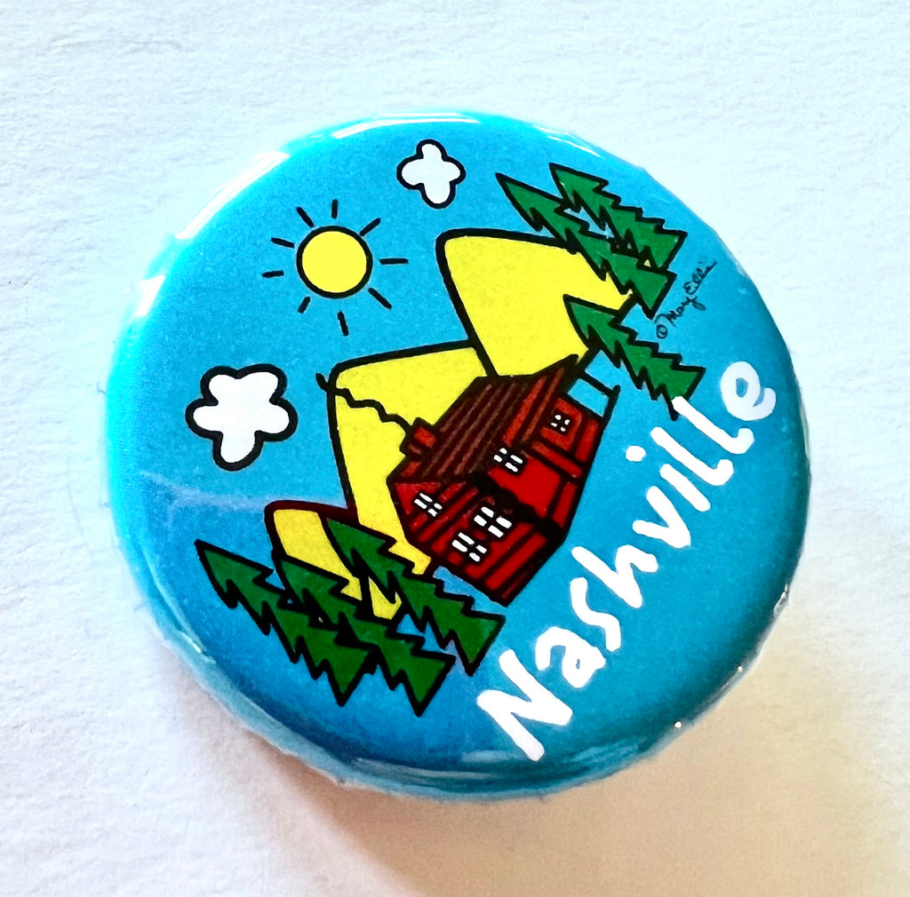 Nashville Cabin Button