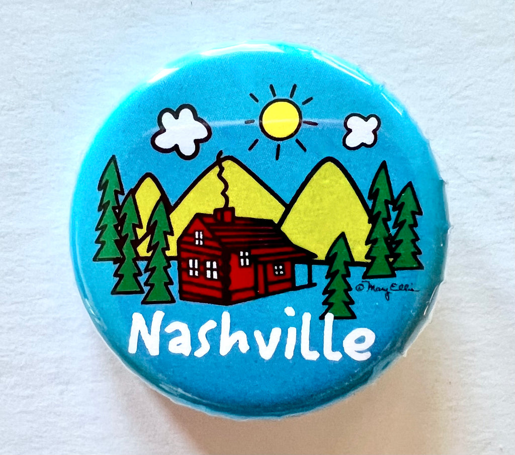 Nashville Cabin Button