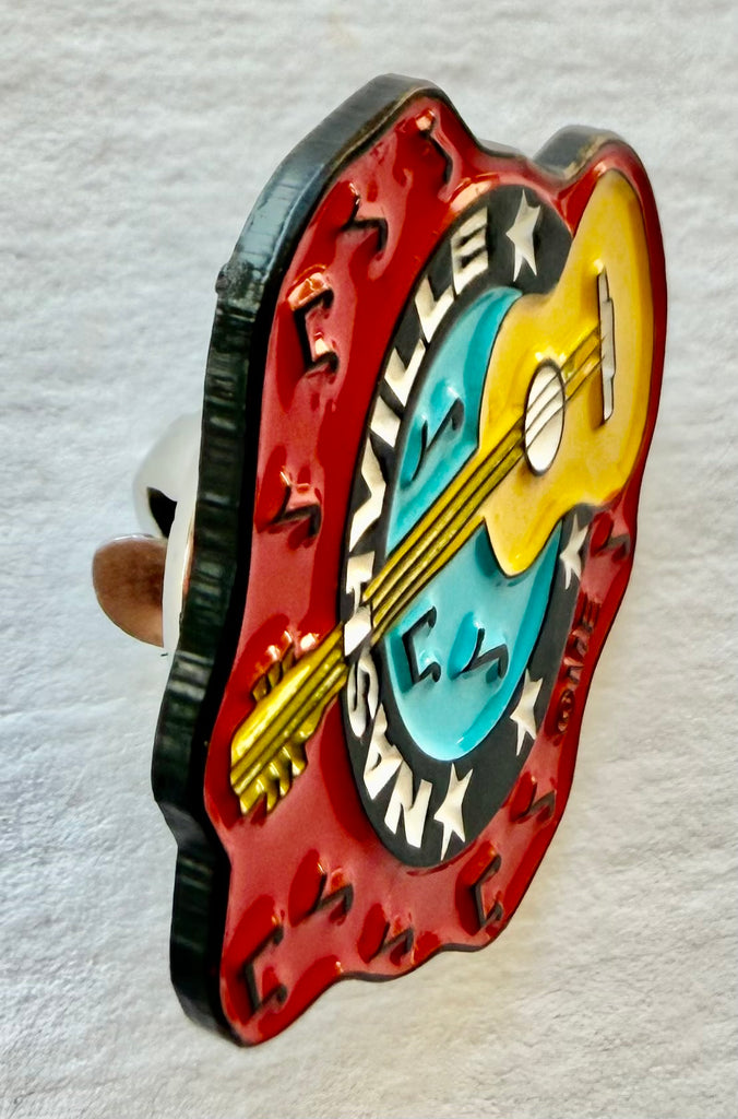 Nashville Guitar Lapel Pin