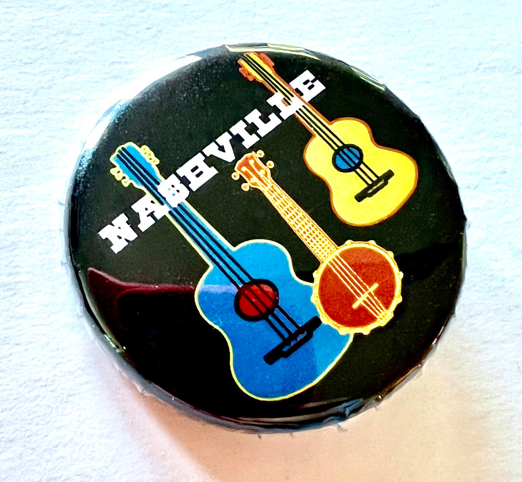 Nashville Banjo Guitars Button