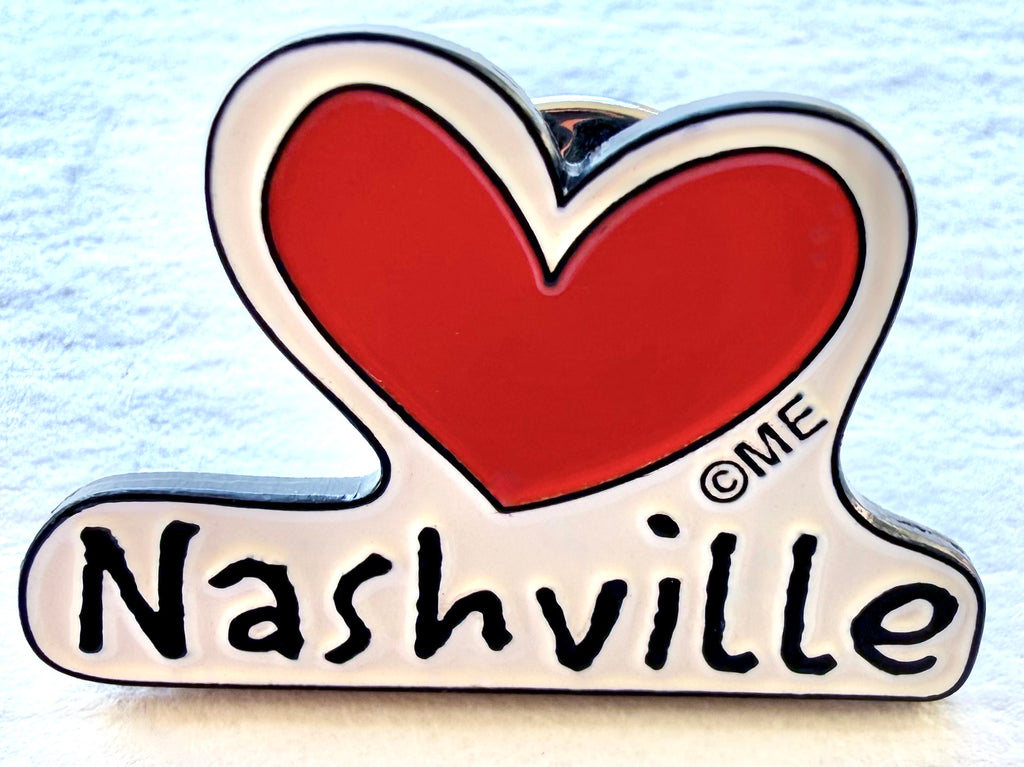 Nashville Heart Lapel Pin