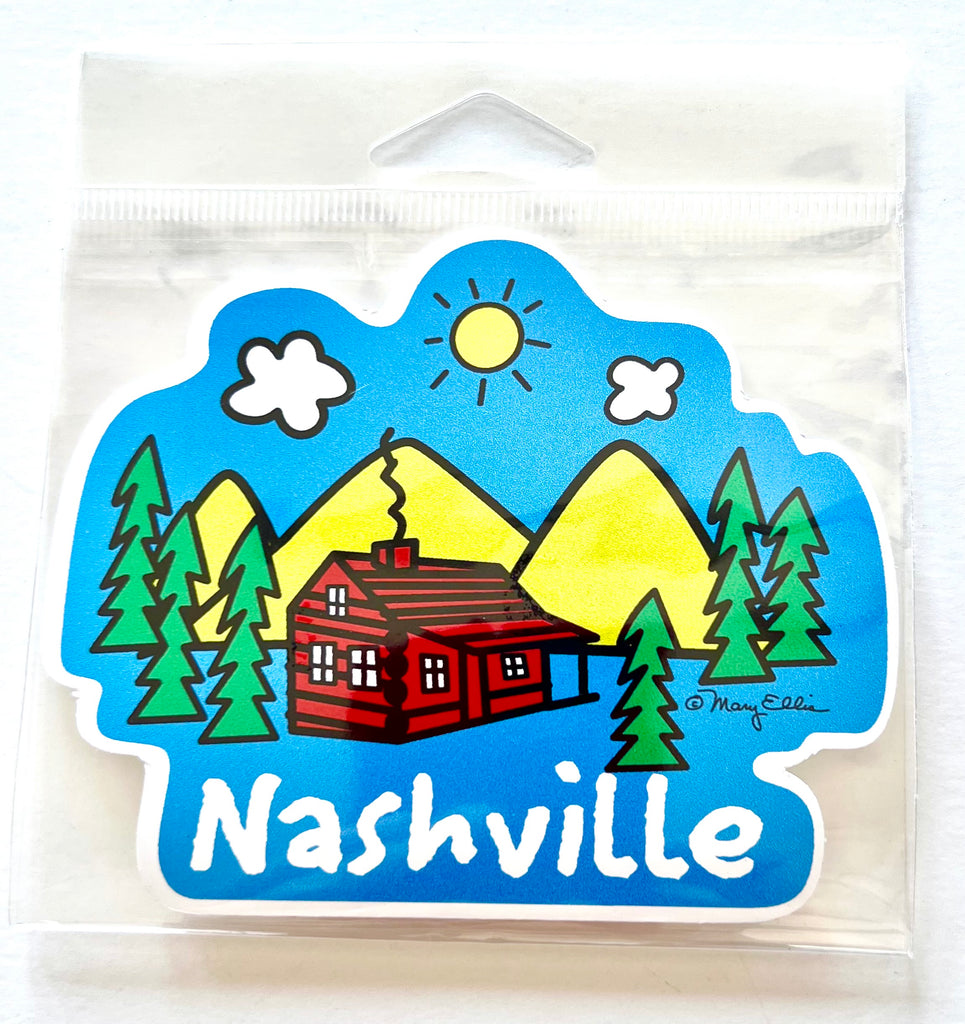 Nashville Cabin Sticker