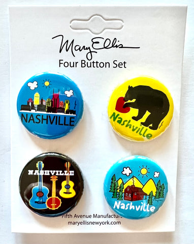 Nashville Mini Button Set #2
