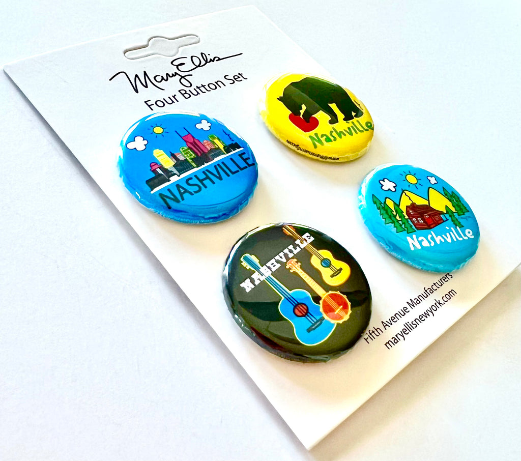 Nashville Mini Button Set #2