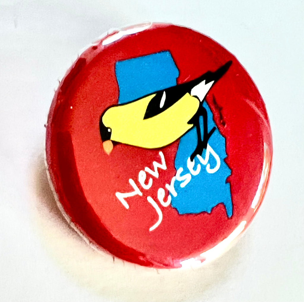 New Jersey Goldfinch Button