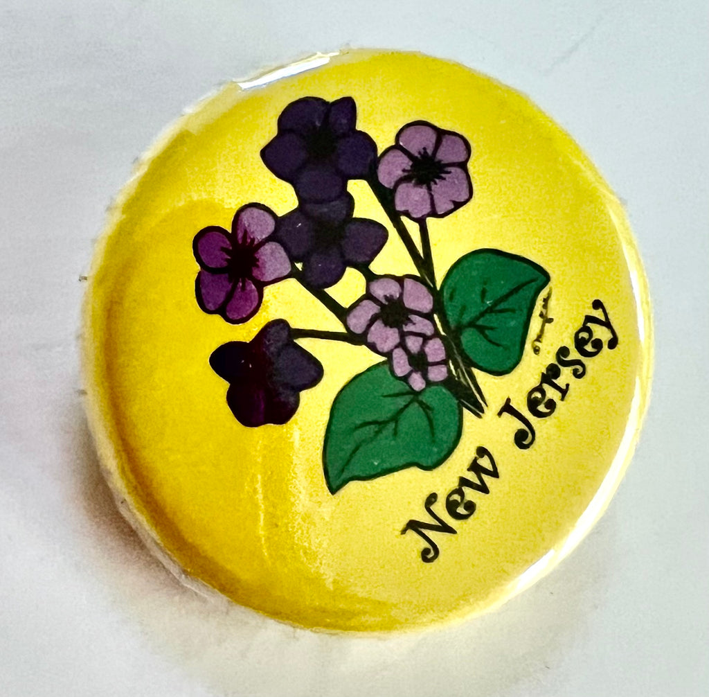 New Jersey Violets Button