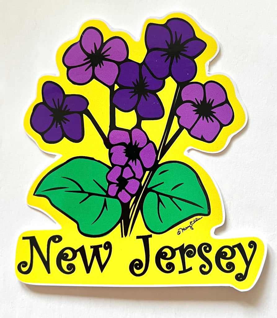 New Jersey Violets Sticker