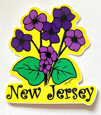New Jersey Violets Sticker
