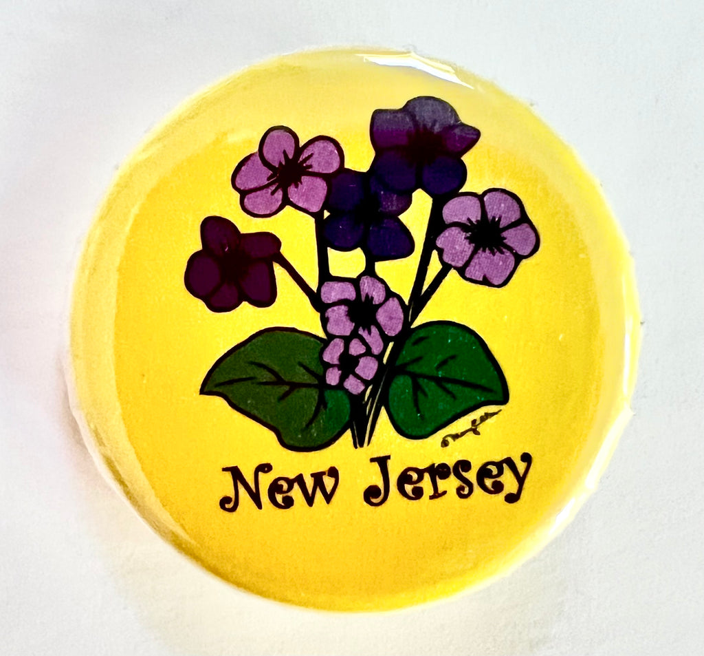 New Jersey Violets Button