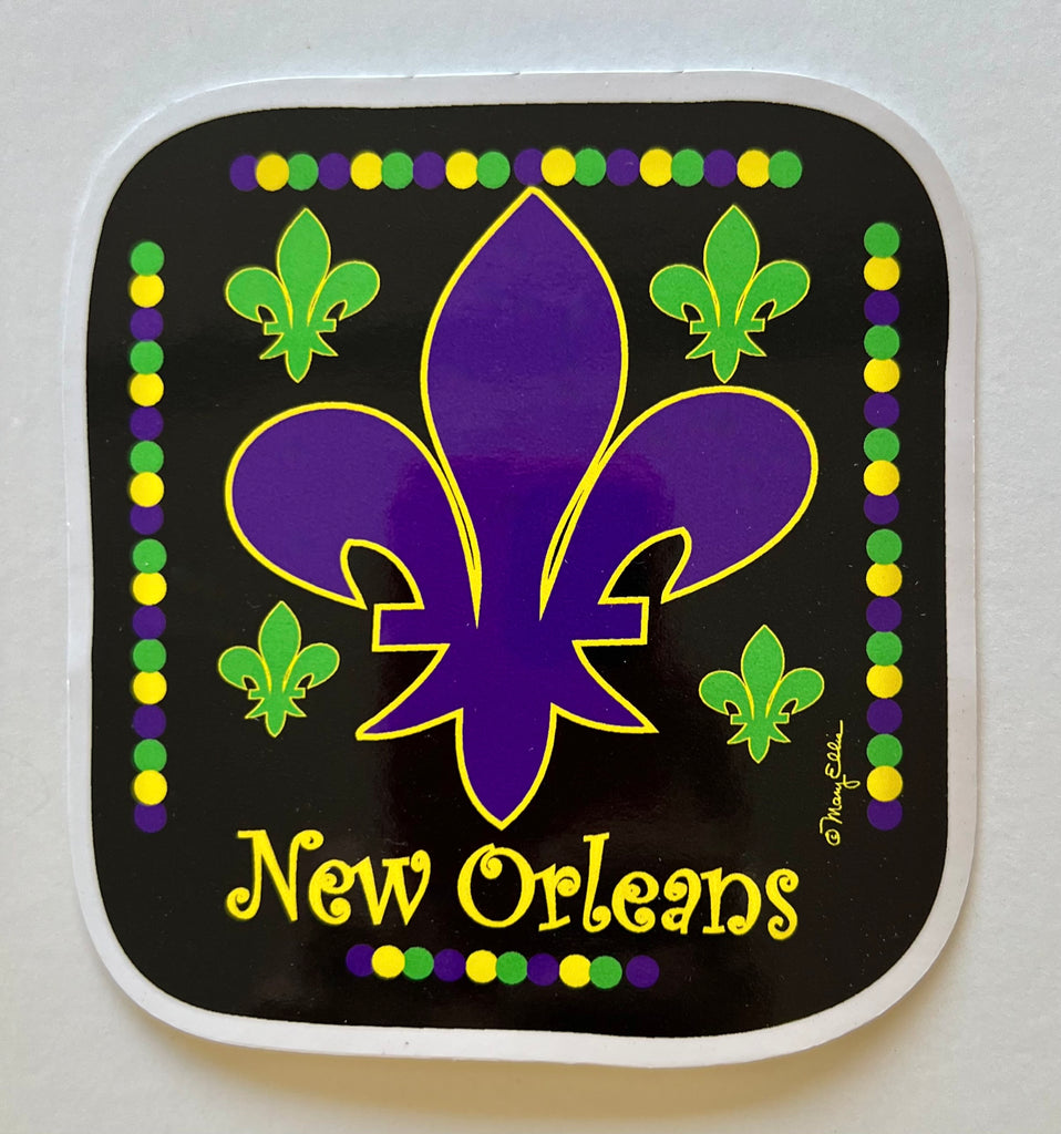 New Orleans Sticker Fleur-de-lis