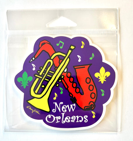 New Orleans Sticker Jazz