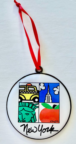 New York Christmas Ornament Classic NY Icons