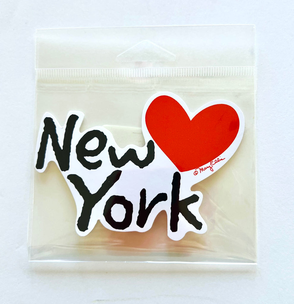 New York Giant Sticker New York Heart