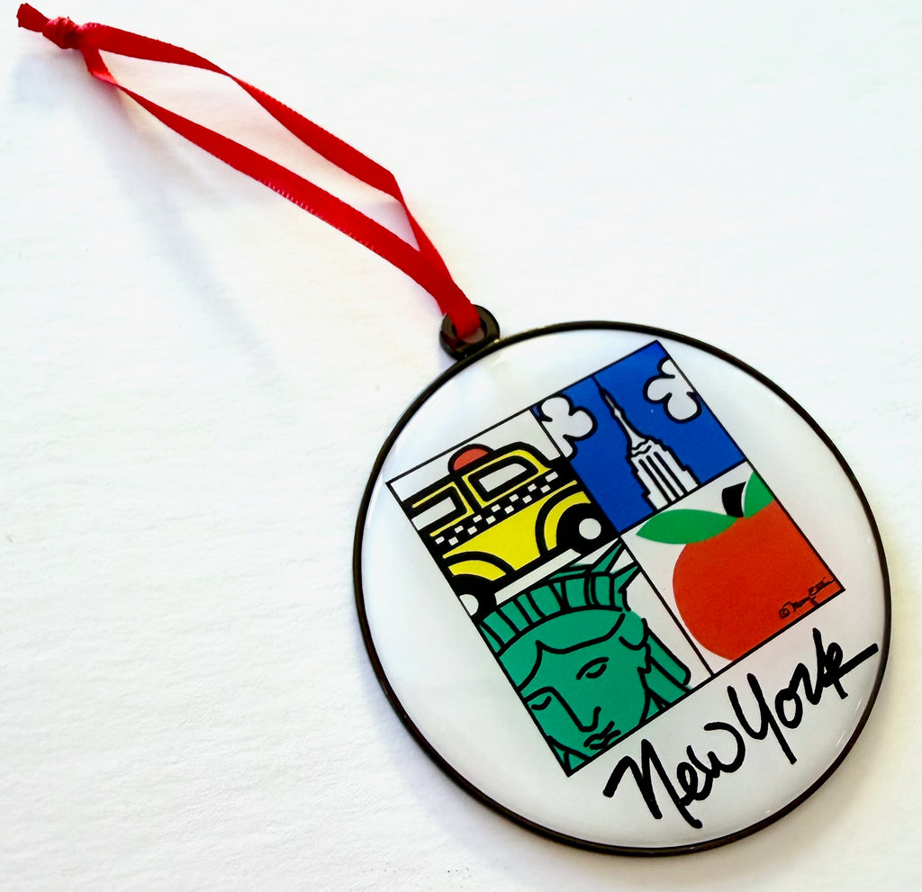 New York Christmas Ornament Classic NY Icons