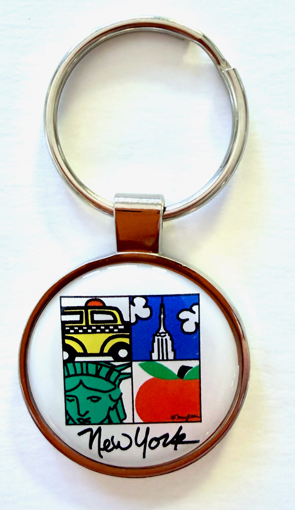 New York Keychain Classic Mary Ellis Icons
