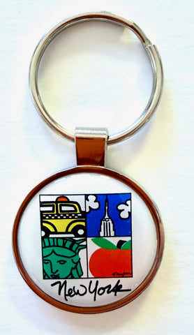 New York Keychain Classic Mary Ellis Icons