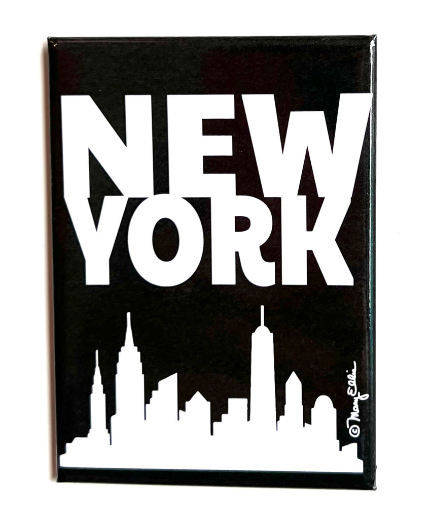 New York Magnet Silhouette