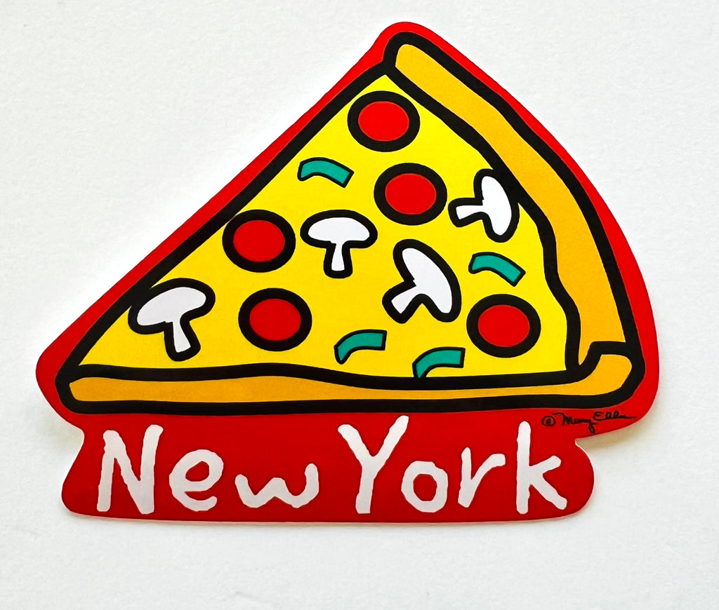 New York Giant Sticker Pizza