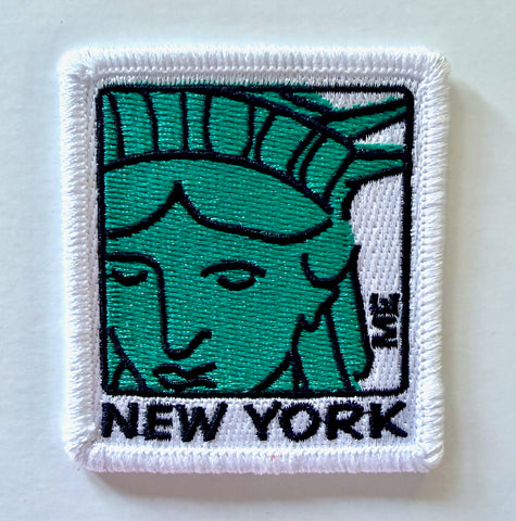 New York Statue Of Liberty Iron-On Patch