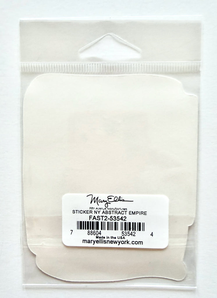 New York City Abstract Skyline Sticker