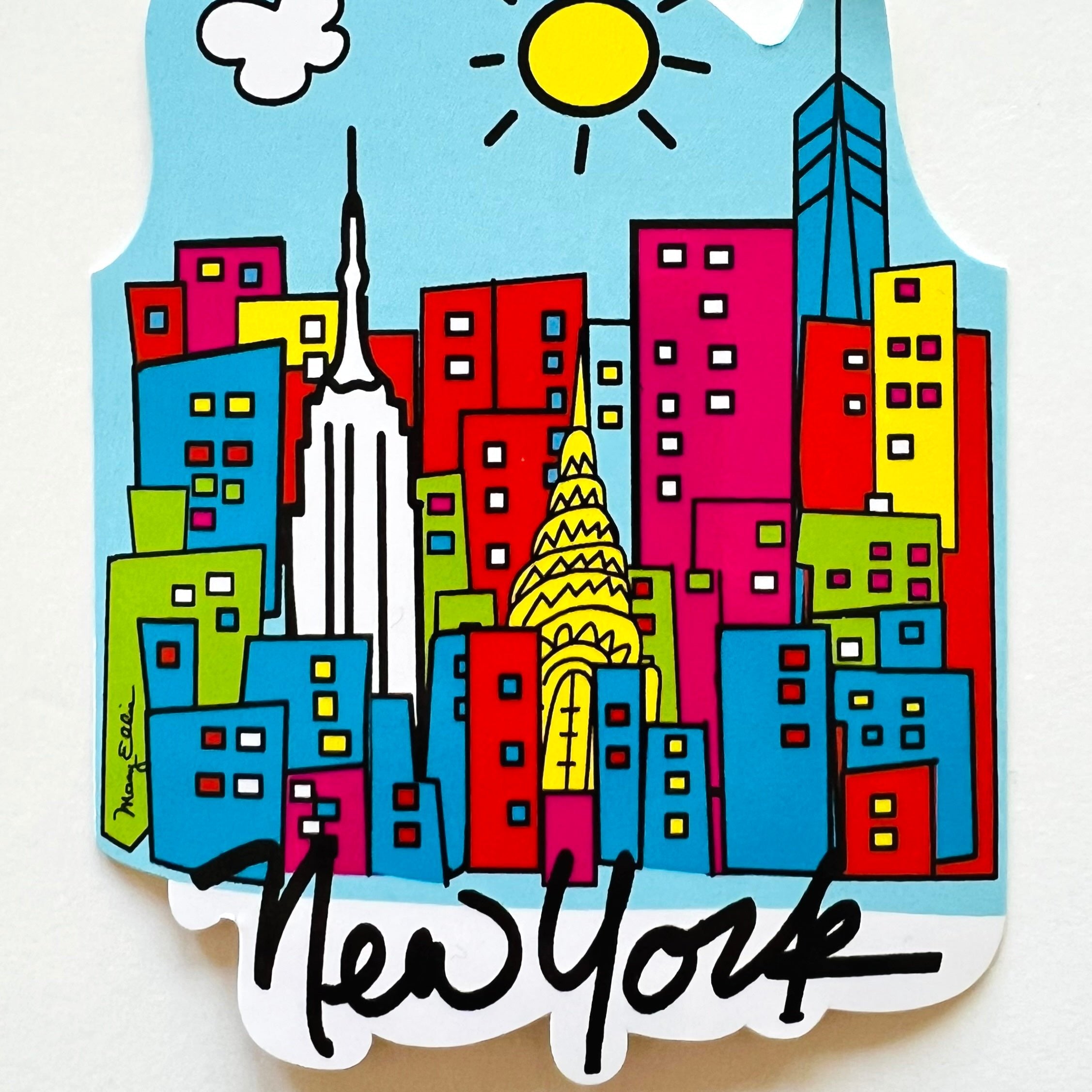 Scoline Sticker New York Giant Sticker Daytime Skyline - Fifth Avenue Manufacturers
