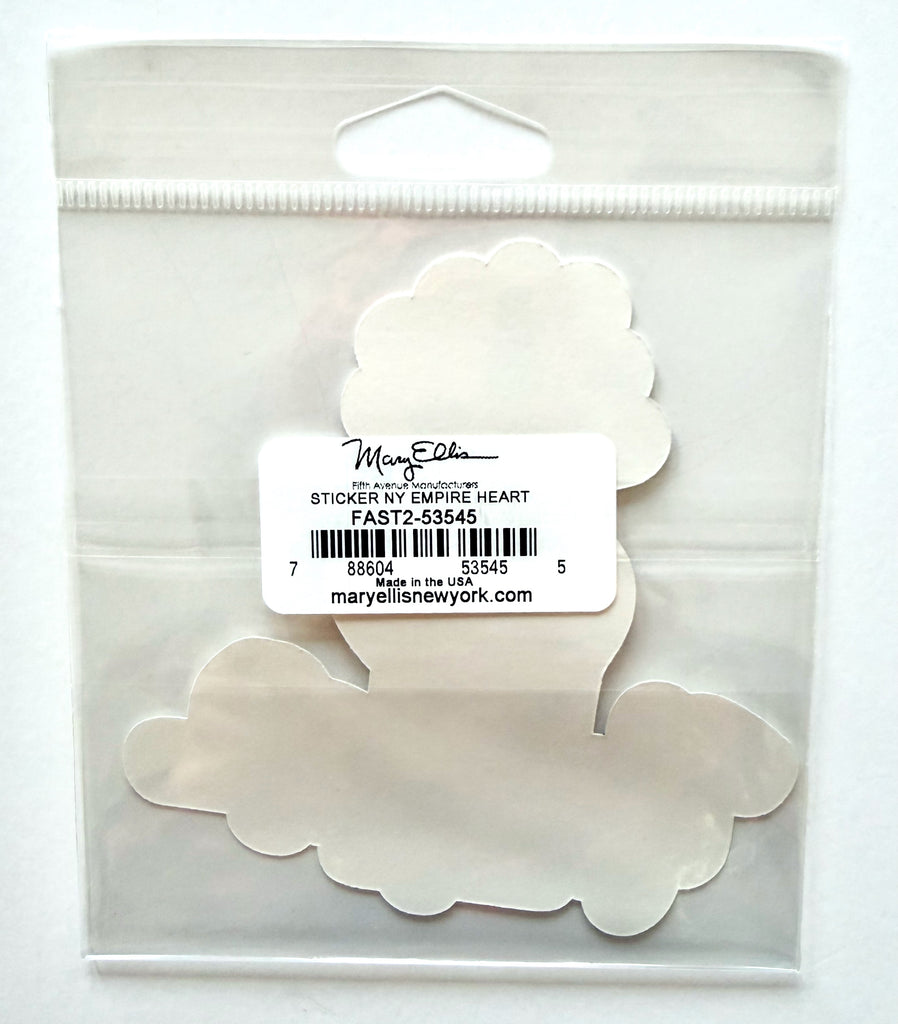 New York Skyscraper Heart Sticker