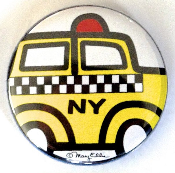 New York Taxi Button