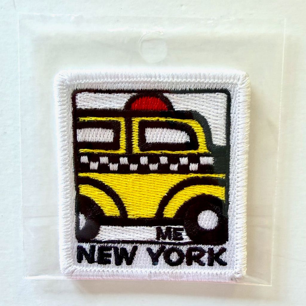 New York Taxi Iron-On Patch
