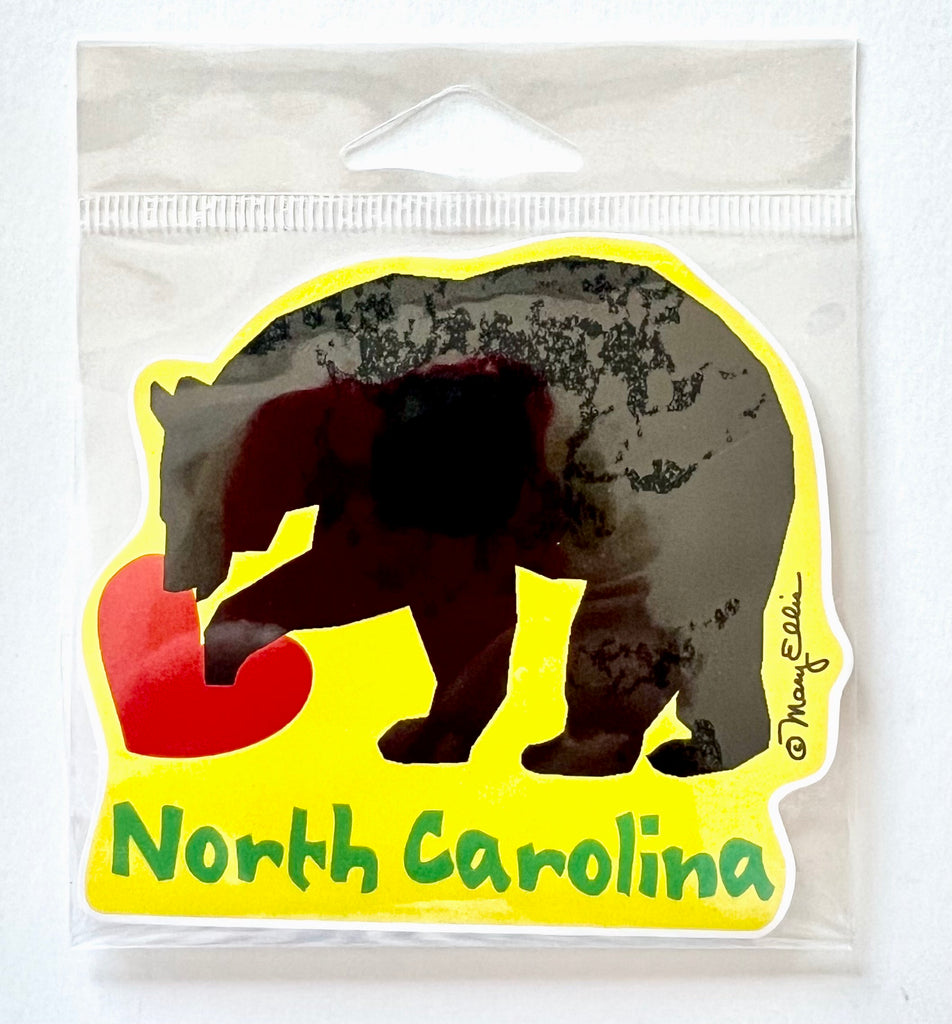 North Carolina Bear Sticker