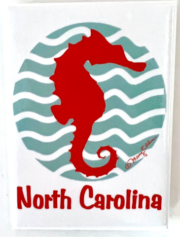 North Carolina Magnet Seahorse