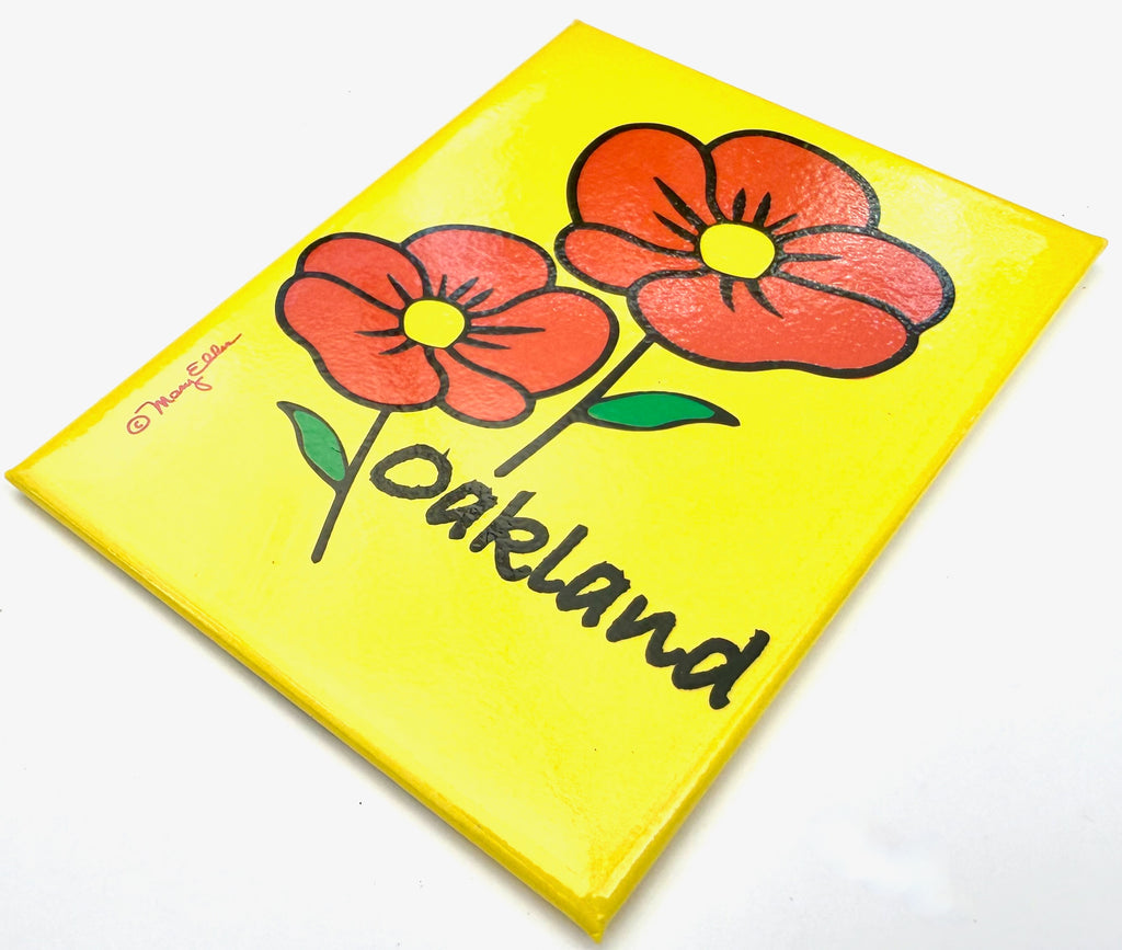 Oakland Poppies Magnet