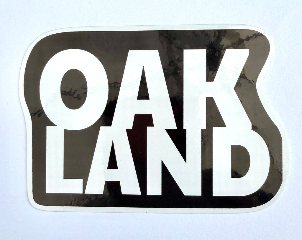 Oakland California Text Graphic Sticker