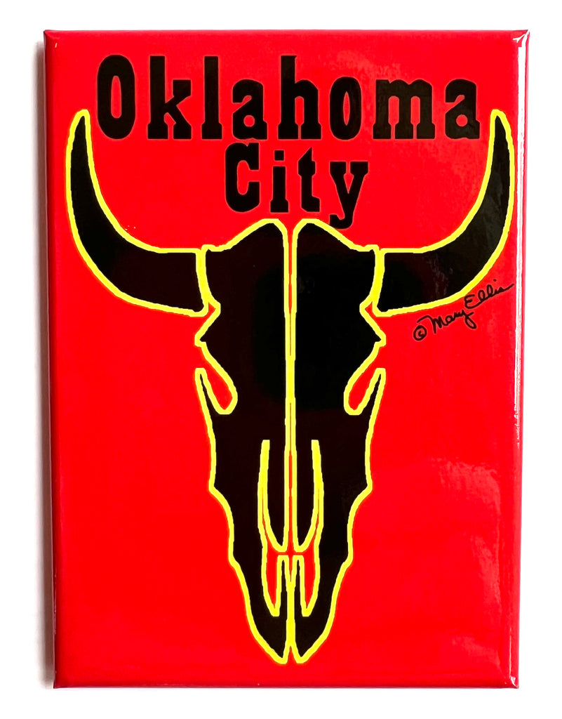Oklahoma City Oklahoma Magnet Longhorn