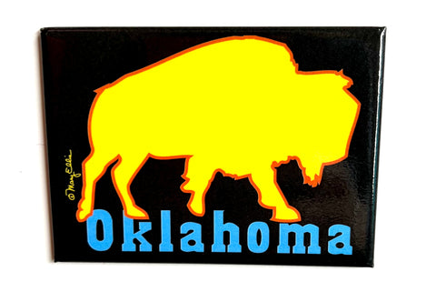 Oklahoma Bison Magnet