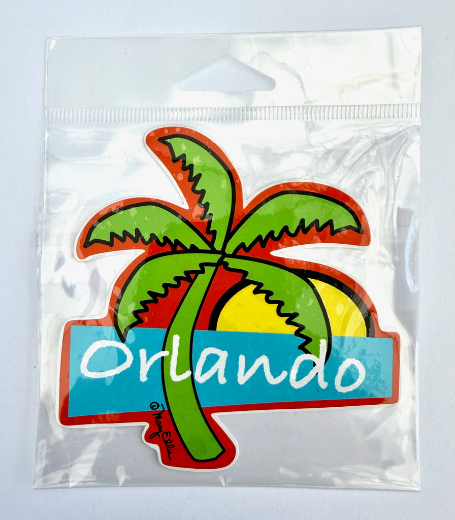 Orlando Florida Palm Tree Sticker