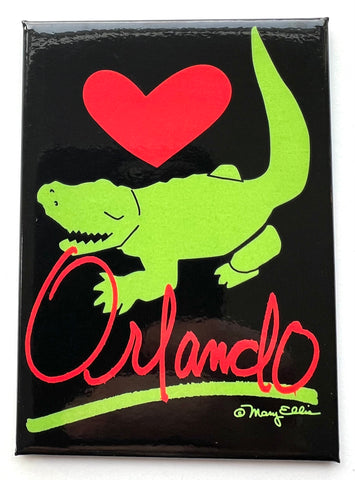 Orlando Florida Magnet Gator
