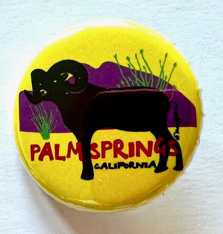 Palm Springs Bighorn Button