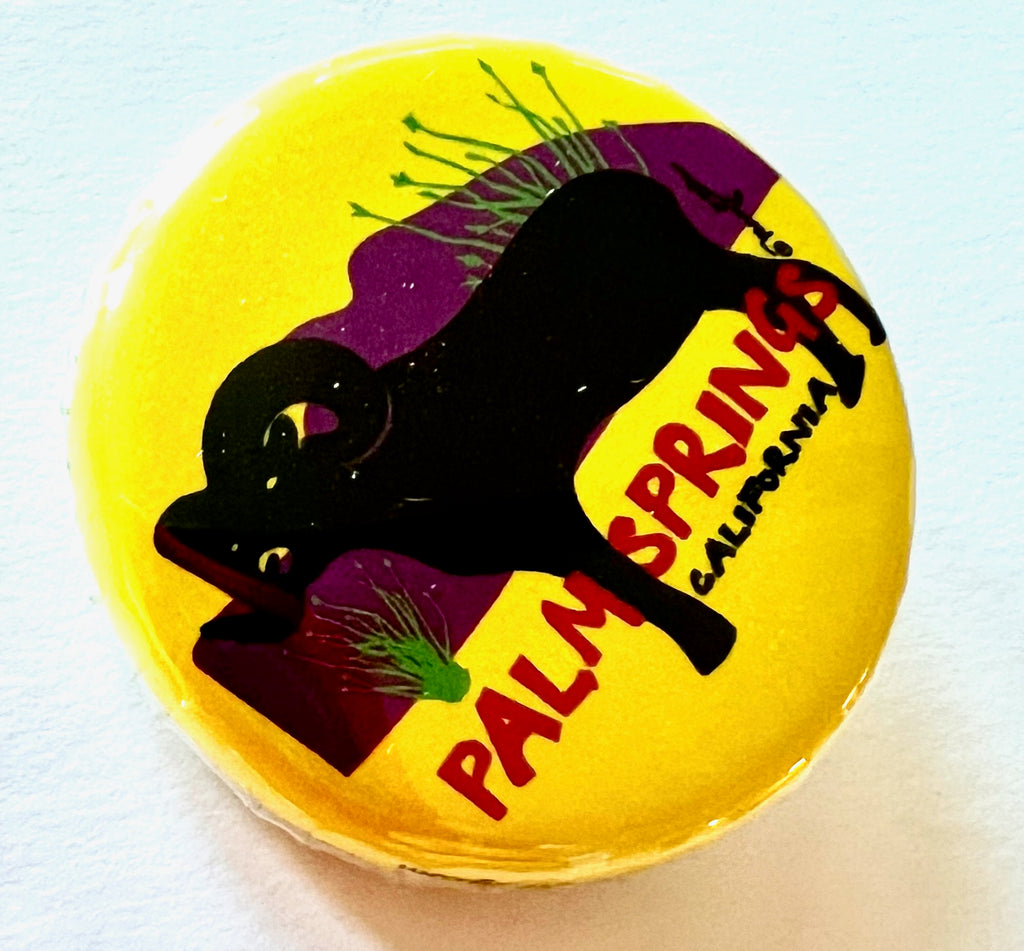Palm Springs Bighorn Button