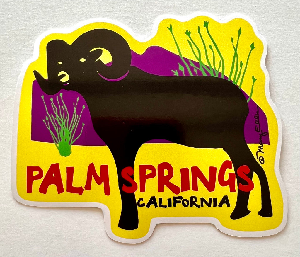 Palm Springs Bighorn Sticker
