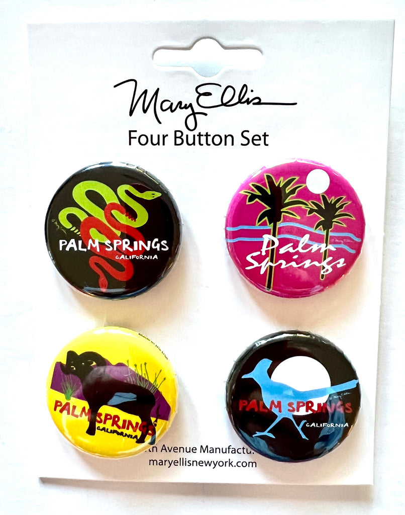 Palm Springs Mini Button Set #2