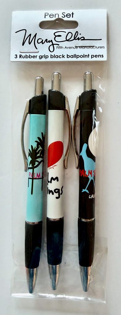 Palm Springs Pen Set Sign, Heart, Roadrunner