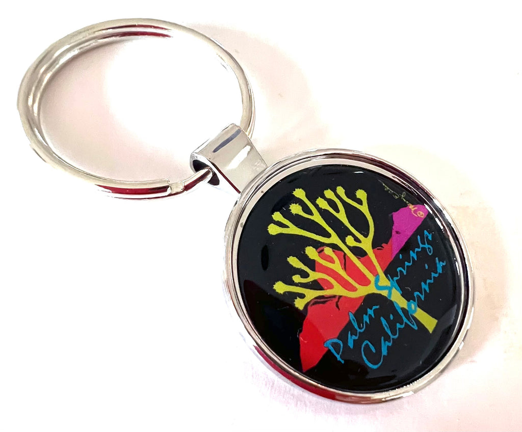 Palm Springs California Joshua Tree Keychain