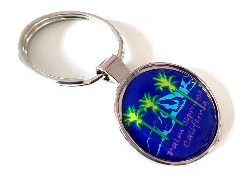 Palm Springs California Keychain Mountains