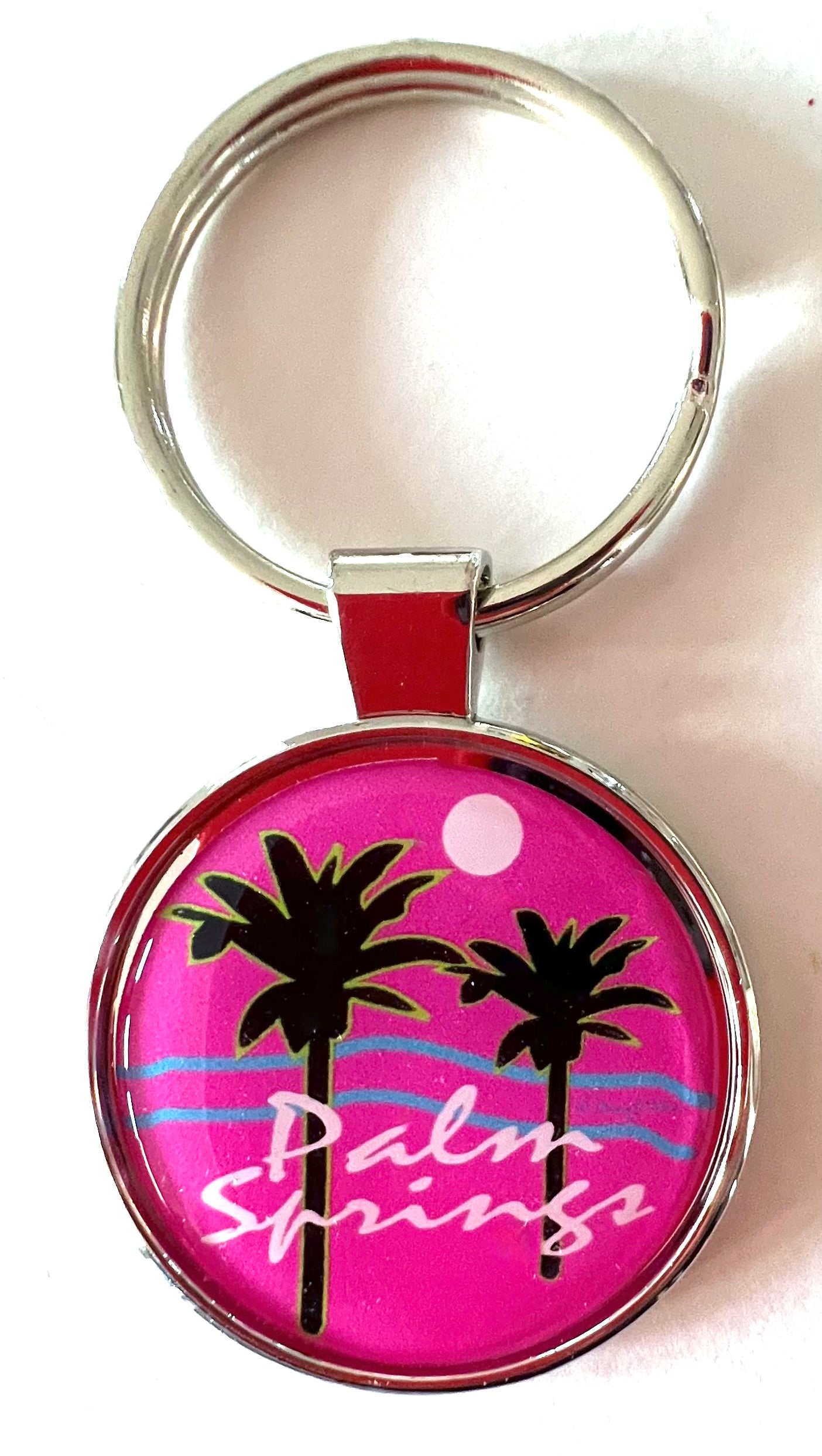 Palm Springs California Palm Trees Keychain Fifth Avenue