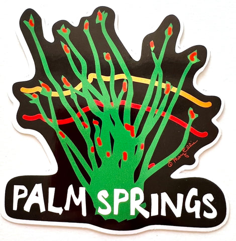 Palm Springs Ocotillo Sticker