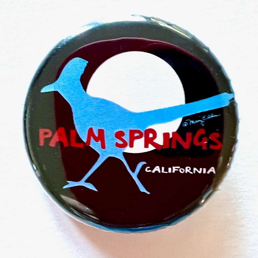 Palm Springs Roadrunner Button