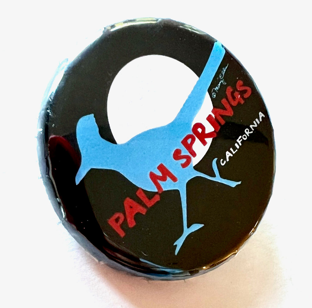 Palm Springs Roadrunner Button