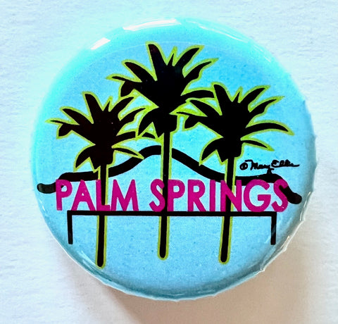 Palm Springs Sign Button