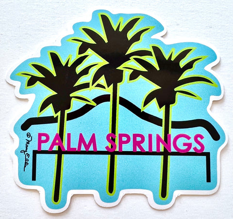 Palm Springs Sign Sticker